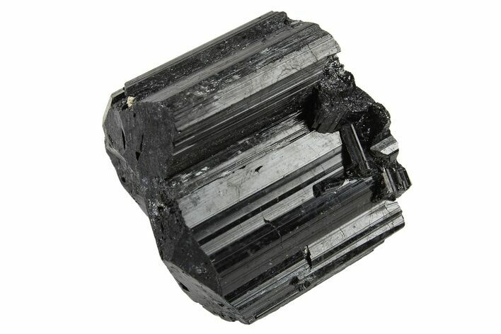 Terminated Black Tourmaline (Schorl) Crystal - Madagascar #295029